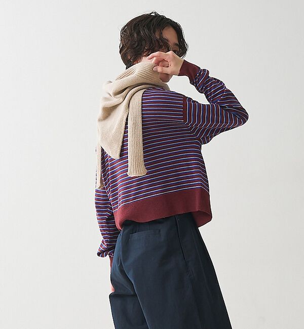 collex「【WEB限定】【WILLIAM BRUNTON】 HEAD SCARF  ニット」|マフラー|