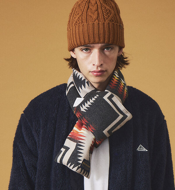 ABAHOUSE「【RUBEN/ルーベン】CABLE BORE WATCHCAP/ケーブル裏ボアフ」|その他|