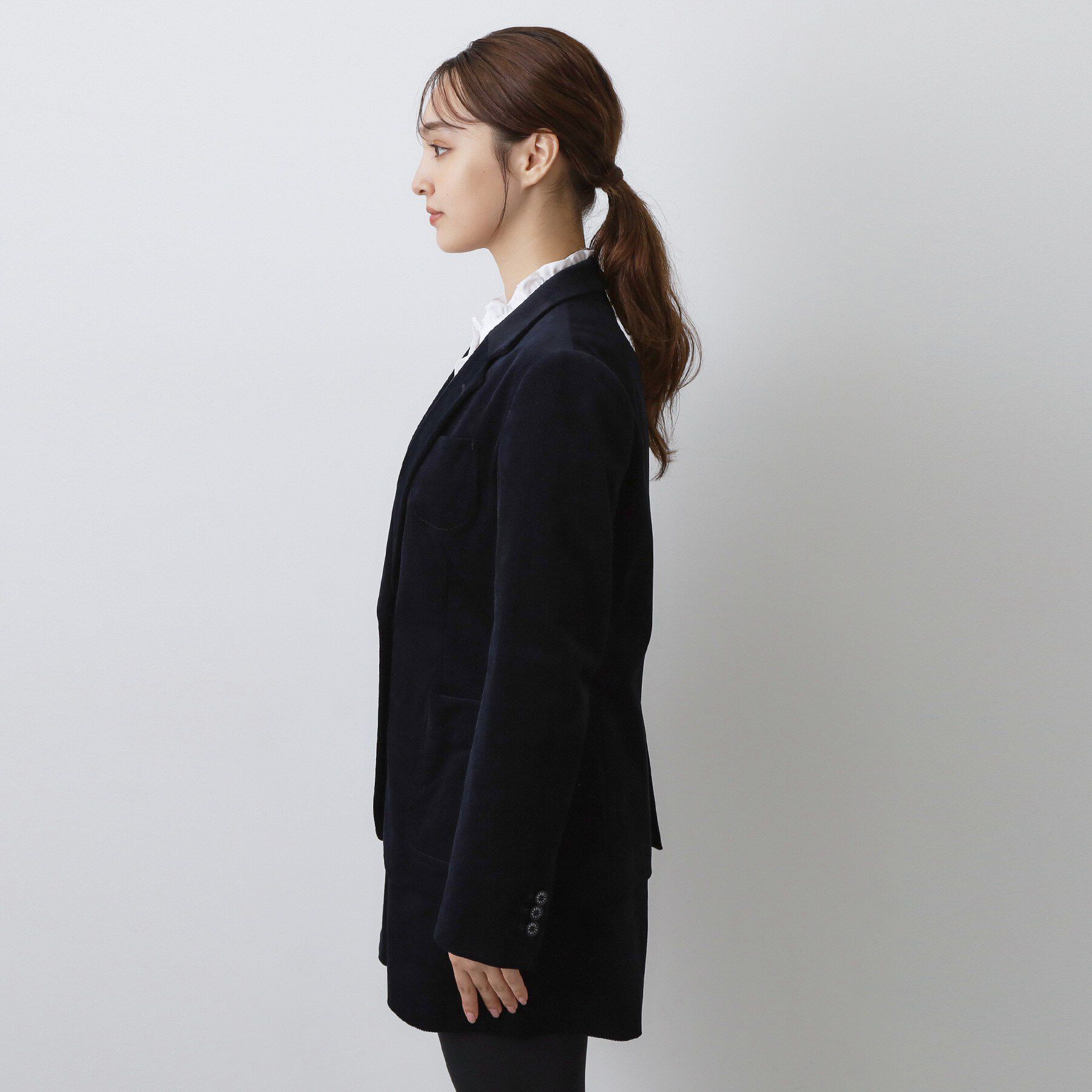 DRESSTERIOR「【セットアップ可】ストレッチカルゼ ジャケット」|テーラードジャケット|