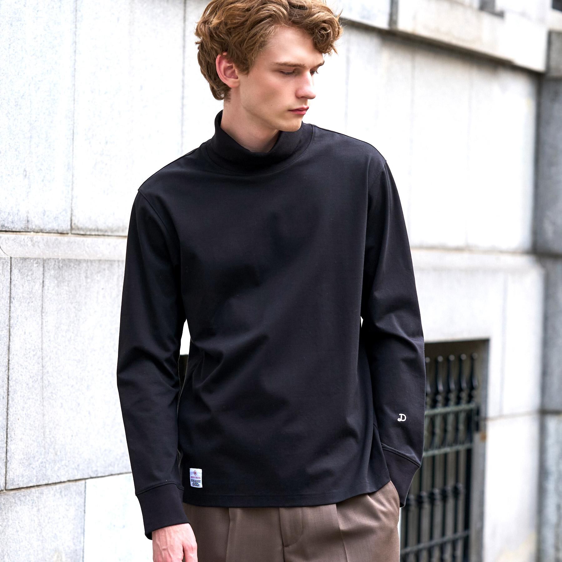 DRESSTERIOR「【抗菌防臭/しわ防止】クールデオドラント オフタートルカットソー」|Tシャツ・カットソー|