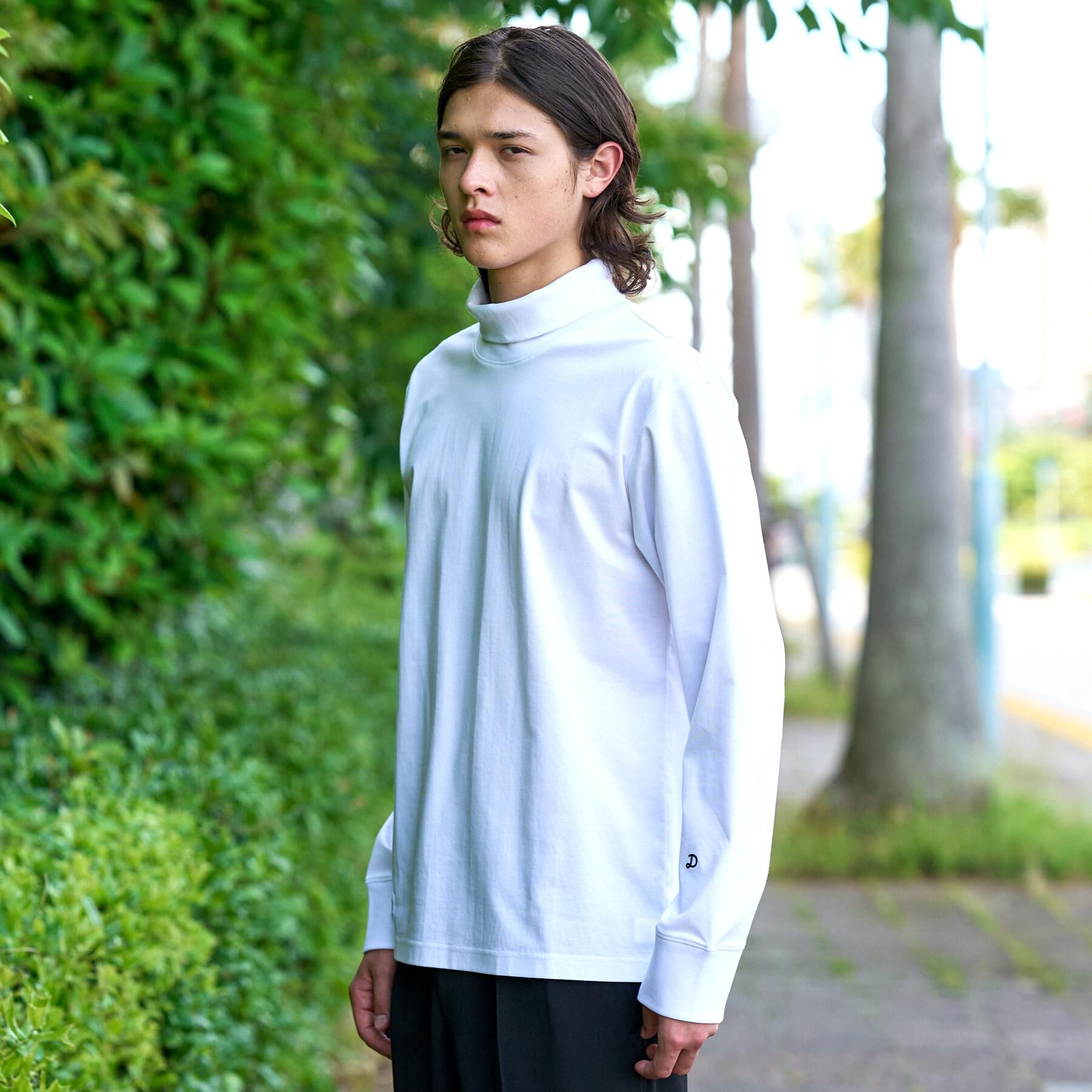 DRESSTERIOR「【抗菌防臭/しわ防止】クールデオドラント オフタートルカットソー」|Tシャツ・カットソー|