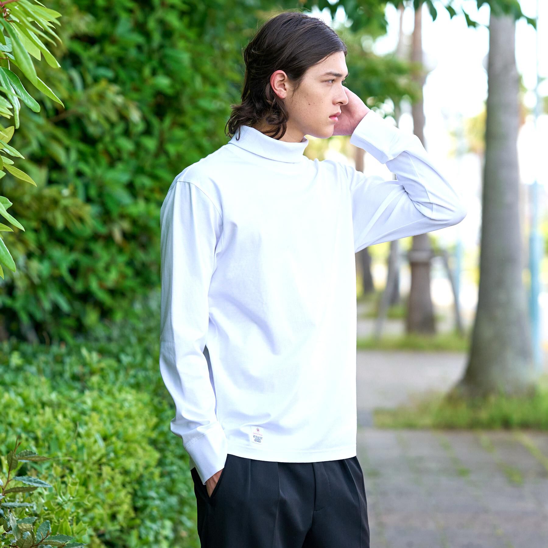 DRESSTERIOR「【抗菌防臭/しわ防止】クールデオドラント オフタートルカットソー」|Tシャツ・カットソー|