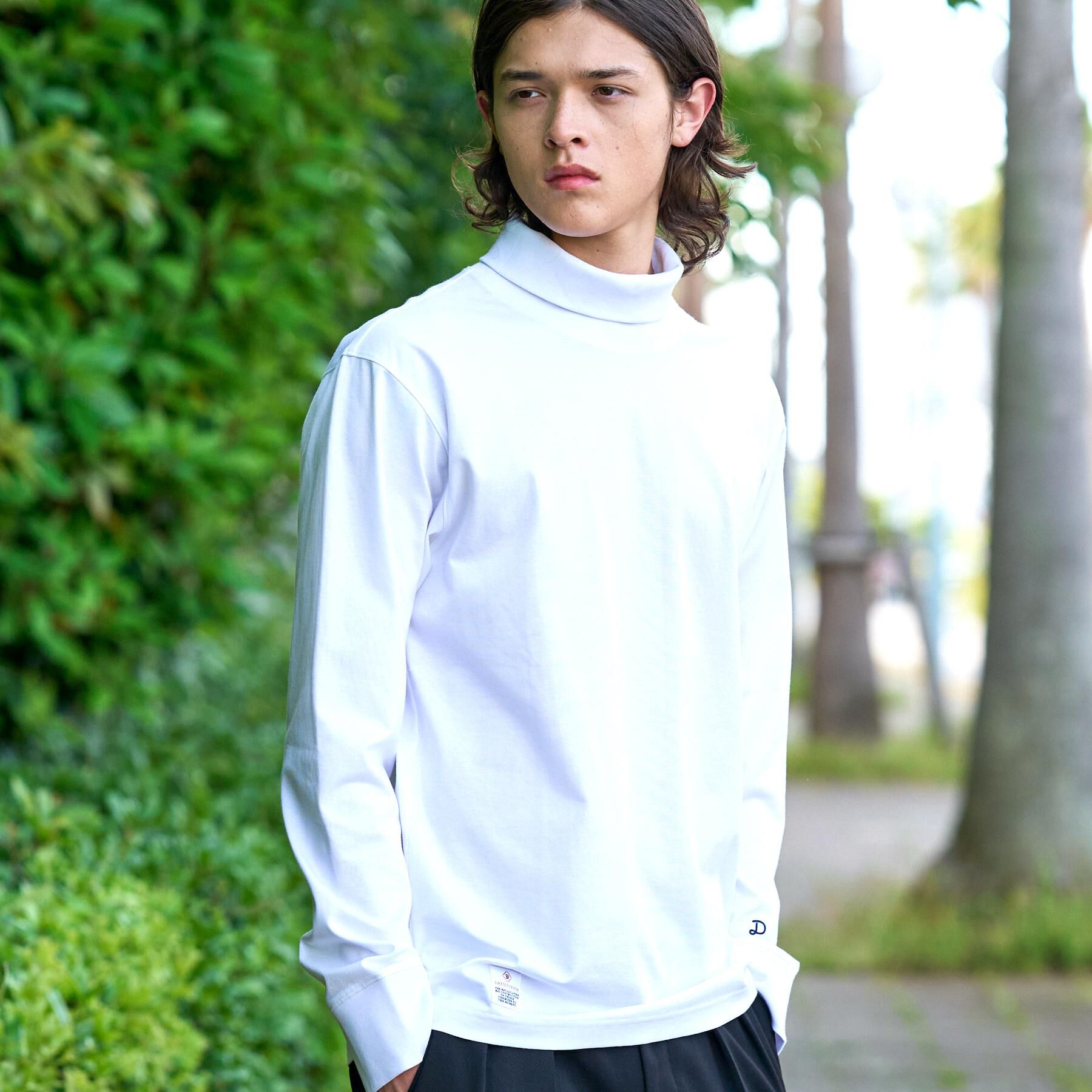 DRESSTERIOR「【抗菌防臭/しわ防止】クールデオドラント オフタートルカットソー」|Tシャツ・カットソー|