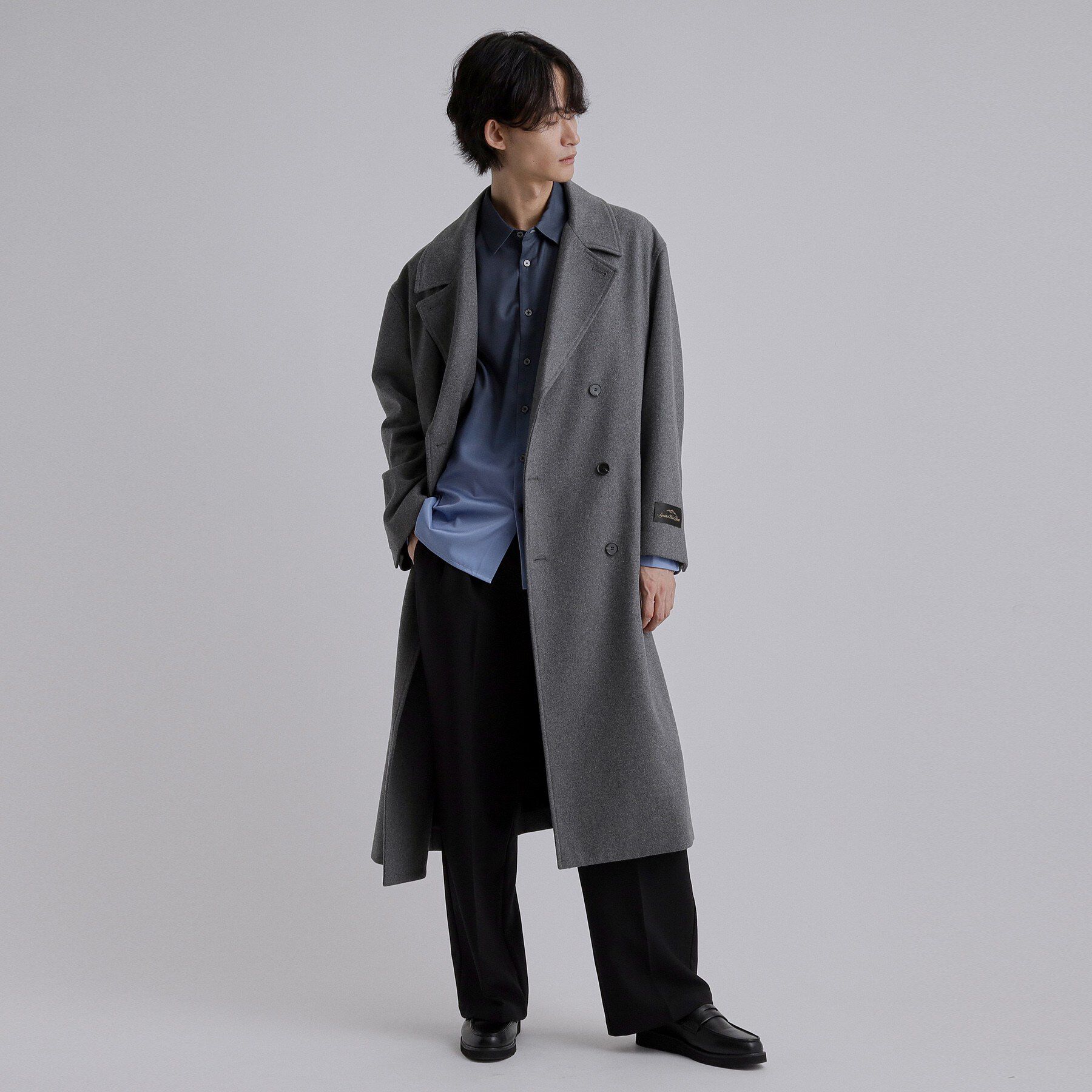 tk.TAKEO KIKUCHI「【昨年秋冬人気NO1】2WAYダブルオーバーチェスターコート/メルトン/ウールブレンド/ロングコート」|その他|