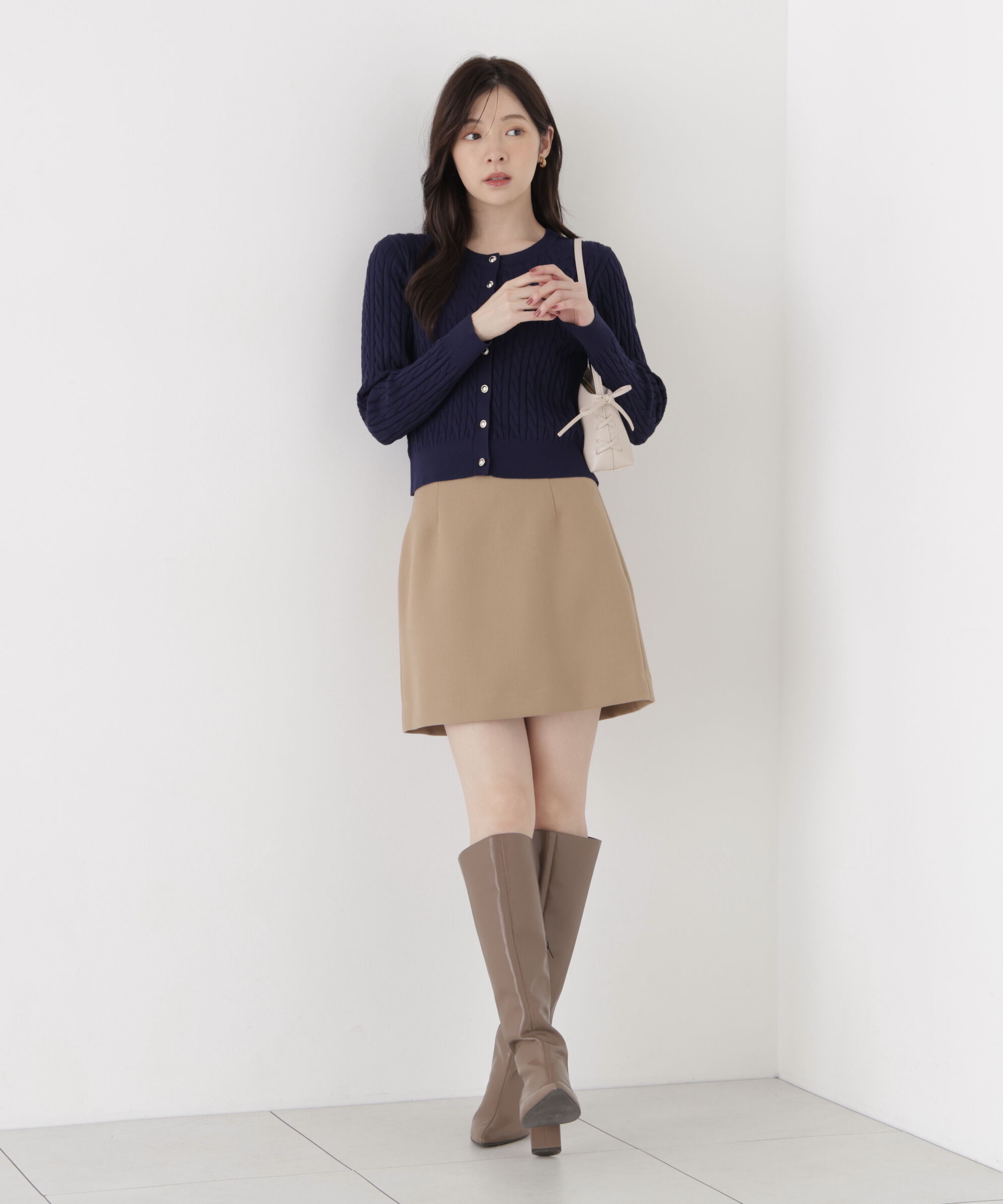 PROPORTION BODY DRESSING「＜a/mie＞ミニスカート（インナーパンツ付き）」|スカート|