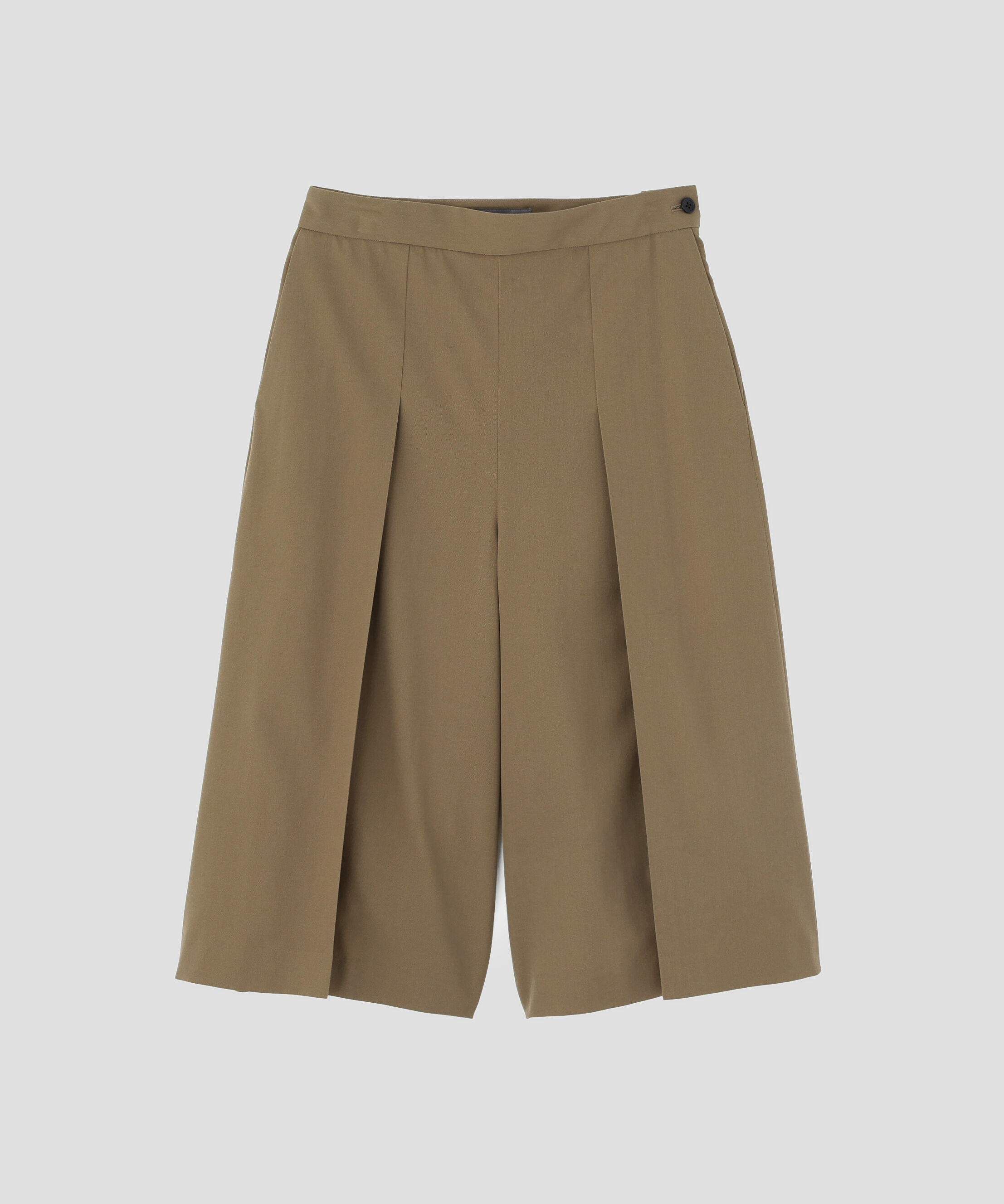  「FLUID WOOL TROUSERS」|キュロット|