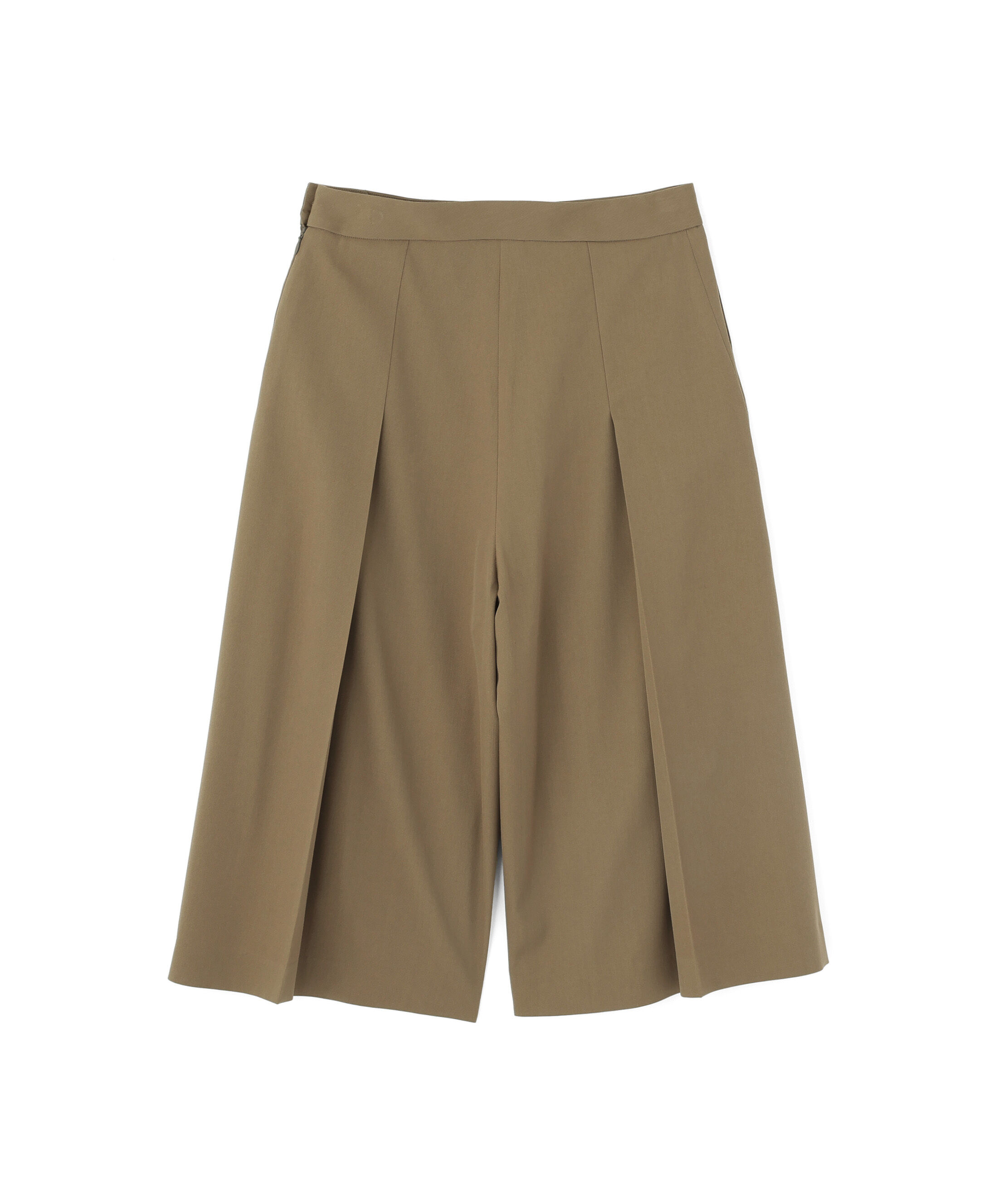  「FLUID WOOL TROUSERS」|キュロット|