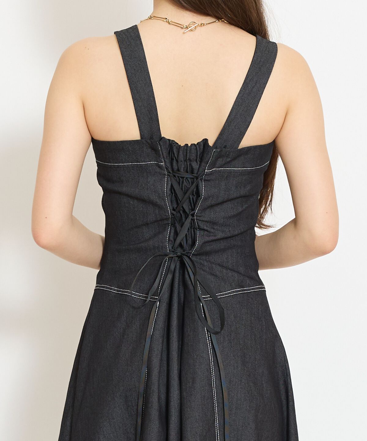 WILLSELECTION「ステッチデザインフロントZIPワンピース」|ワンピース|