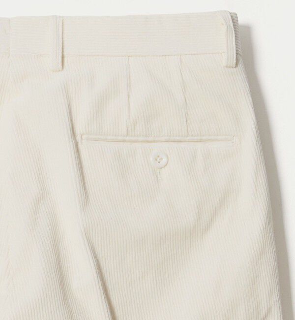 UNITED ARROWS「コーデュロイ 2プリーツ キャロット  パンツ」|チノ|