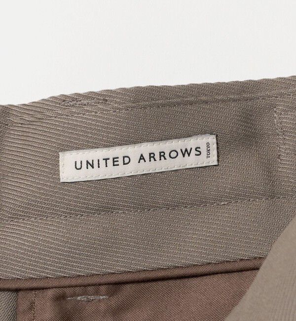 UNITED ARROWS「ウーステッドカルゼ ミリタリー トラウザーズ」|スラックス|