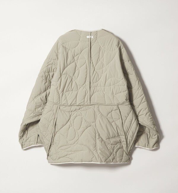 conte「【別注】＜manipuri for conte＞キルティングジャケット」|ノーカラーコート|