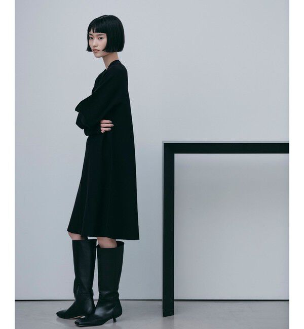 EMMEL REFINES「＜EMMEL REFINES＞EM Aライン ミニ ニット ワンピース」|ワンピース|