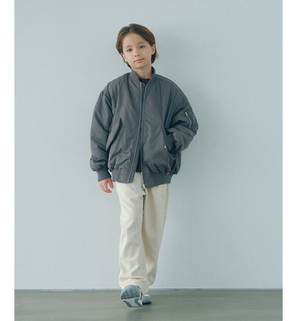 UNITED ARROWS green label relaxing「【別注】＜GRAMICCI＞ワイドテーパードパンツ / キッズ 140cm-150cm」|チノ|