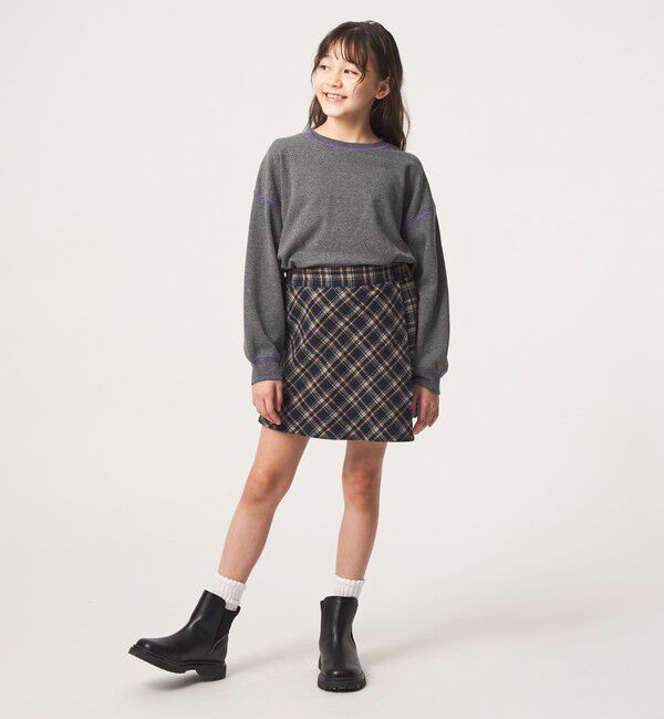 UNITED ARROWS green label relaxing「ハニカム ステッチ ロングスリーブ Tシャツ / キッズ 100cm-160cm」|Tシャツ・カットソー|
