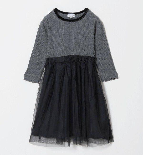 UNITED ARROWS green label relaxing「チュールドッキング ワンピース / キッズ 100cm―160cm」|ワンピース|