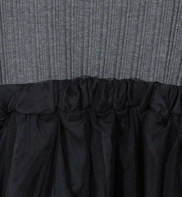 UNITED ARROWS green label relaxing「チュールドッキング ワンピース / キッズ 100cm―160cm」|ワンピース|