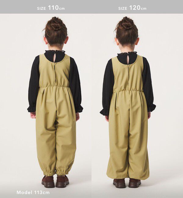 UNITED ARROWS green label relaxing「ツイル オールインワン / キッズ 100cm-160cm」|ワンピース|