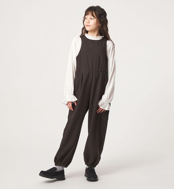 UNITED ARROWS green label relaxing「ツイル オールインワン / キッズ 100cm-160cm」|ワンピース|