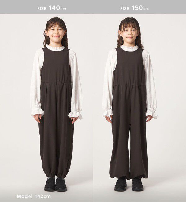 UNITED ARROWS green label relaxing「ツイル オールインワン / キッズ 100cm-160cm」|ワンピース|