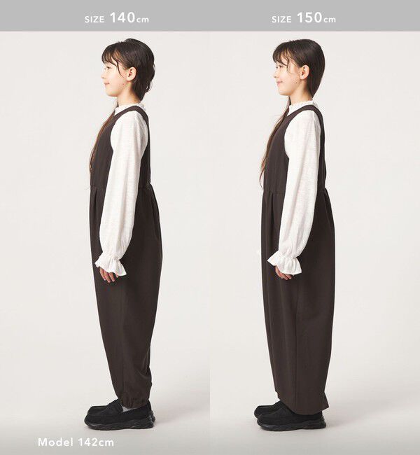 UNITED ARROWS green label relaxing「ツイル オールインワン / キッズ 100cm-160cm」|ワンピース|