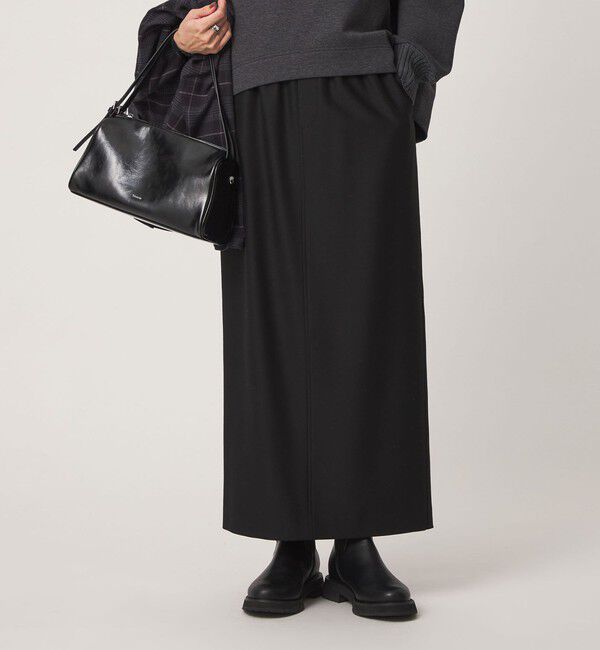 UNITED ARROWS green label relaxing「【結論シリーズ】ホッとタイトスカート マシンウォッシャブル ストレッチ 帯電防止」|タイト|