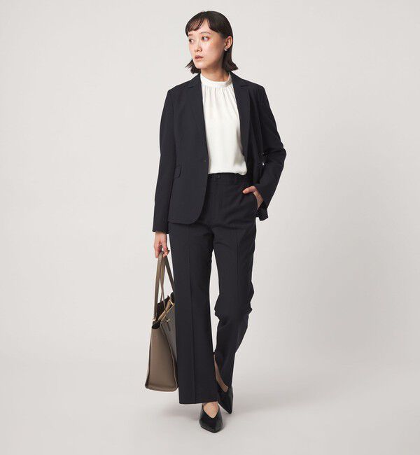 UNITED ARROWS green label relaxing「［size SHORT/TALLあり］カチリラ セミフレア パンツ」|スラックス|
