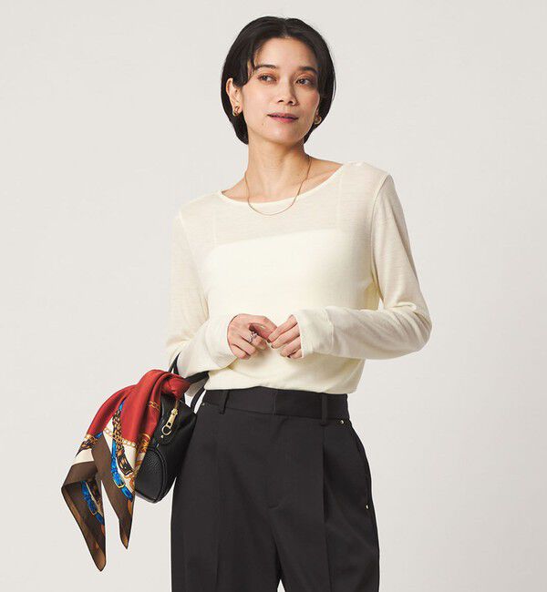 UNITED ARROWS green label relaxing「フライス クルーネック カットソー」|Tシャツ・カットソー|