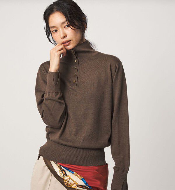 UNITED ARROWS green label relaxing「エブリニット 2WAY タートルネック ウォッシャブル」|ニット・セーター|MOCA