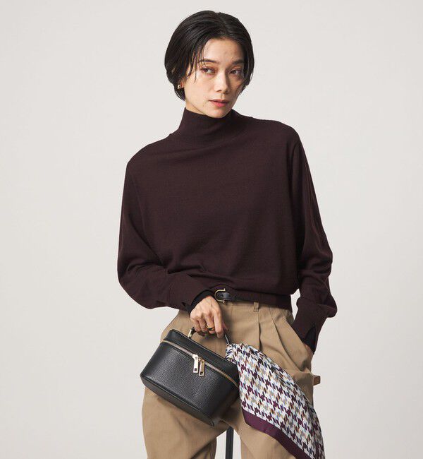 UNITED ARROWS green label relaxing「エブリニット 2WAY タートルネック ウォッシャブル」|ニット・セーター|