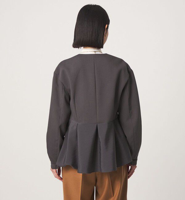 UNITED ARROWS green label relaxing「［size SHORTあり］fleurie(フルリー) ドッキング ジャケット」|ノーカラージャケット|
