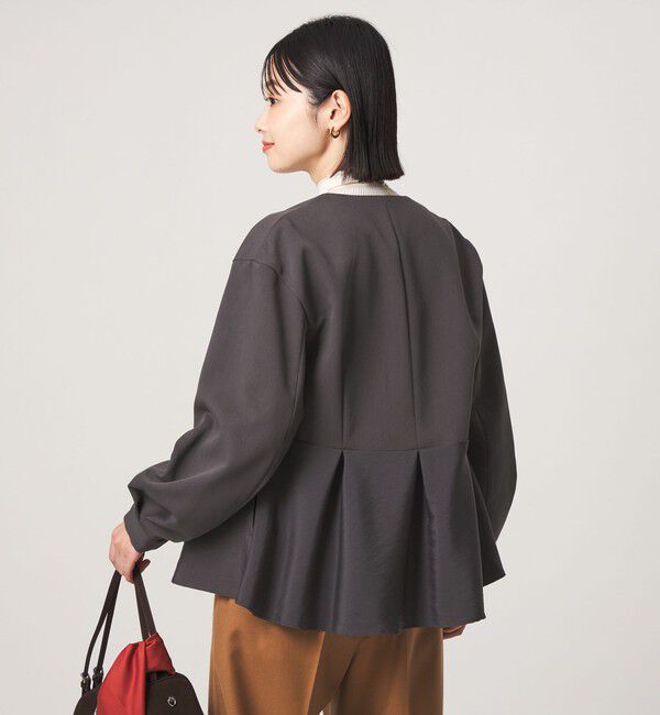 UNITED ARROWS green label relaxing「［size SHORTあり］fleurie(フルリー) ドッキング ジャケット」|ノーカラージャケット|