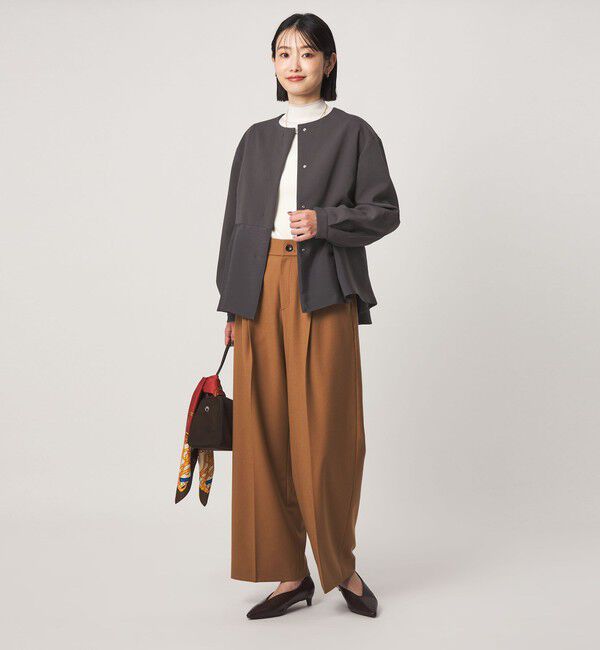 UNITED ARROWS green label relaxing「［size SHORTあり］fleurie(フルリー) ドッキング ジャケット」|ノーカラージャケット|