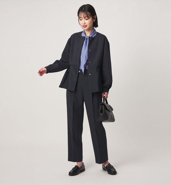 UNITED ARROWS green label relaxing「［size SHORTあり］fleurie(フルリー) ドッキング ジャケット」|ノーカラージャケット|