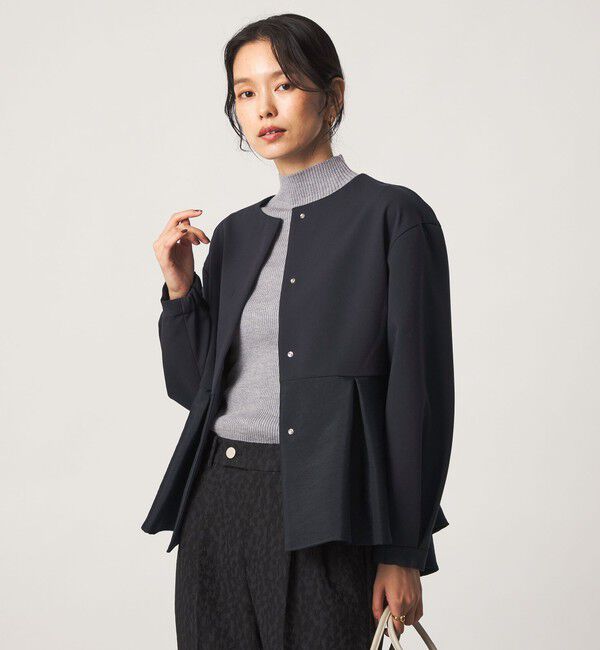 UNITED ARROWS green label relaxing「［size SHORTあり］fleurie(フルリー) ドッキング ジャケット」|ノーカラージャケット|
