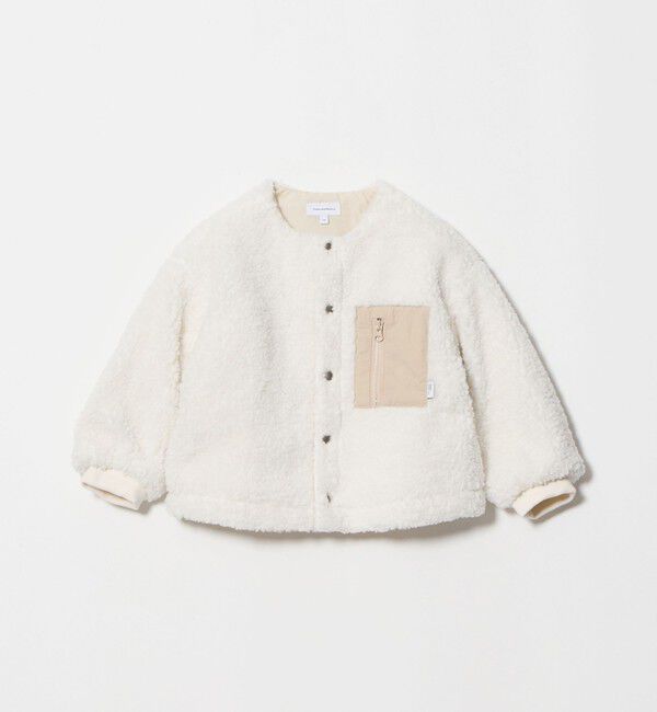 UNITED ARROWS green label relaxing「【スタメンシリーズ】ボア スナップ ブルゾン / キッズ 100cm―160cm」|その他|
