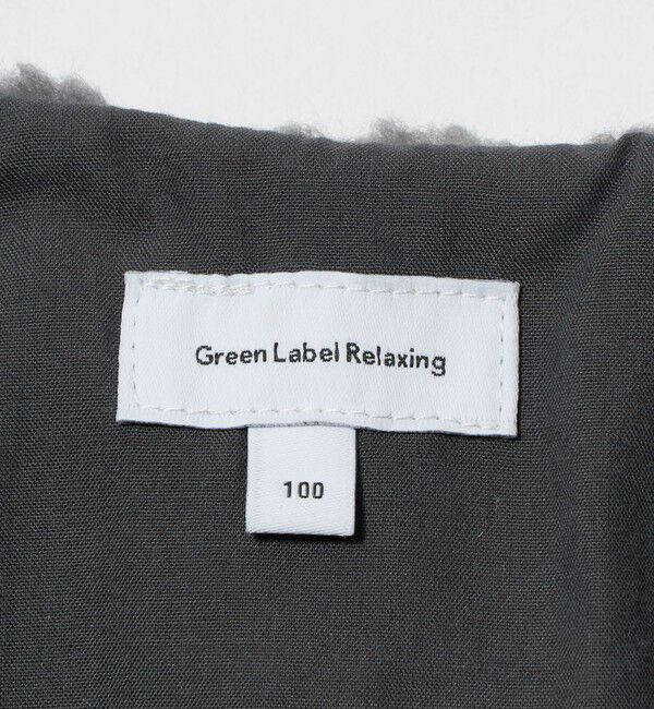 UNITED ARROWS green label relaxing「【スタメンシリーズ】ボア スナップ ブルゾン / キッズ 100cm―160cm」|その他|