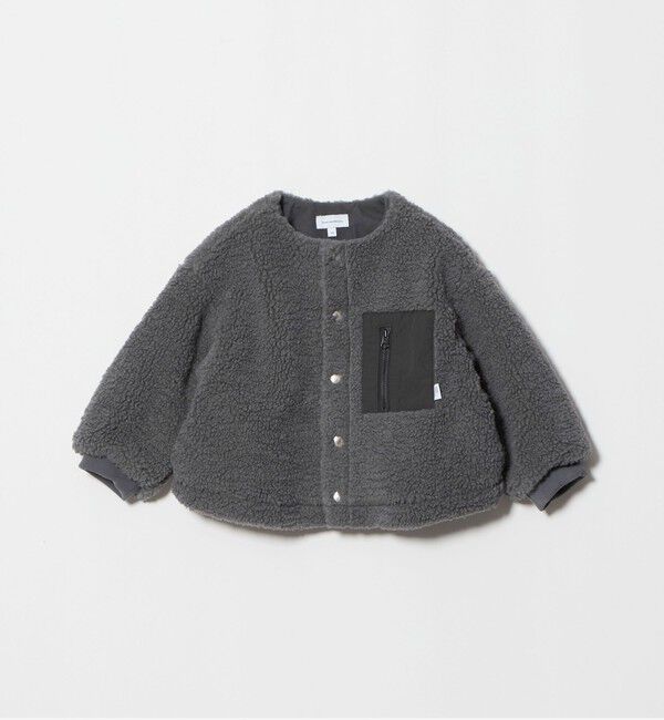 UNITED ARROWS green label relaxing「【スタメンシリーズ】ボア スナップ ブルゾン / キッズ 100cm―160cm」|その他|