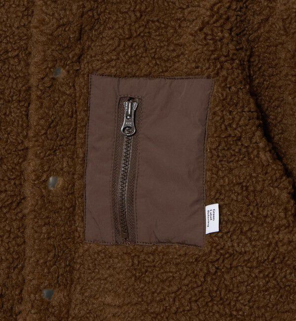UNITED ARROWS green label relaxing「【スタメンシリーズ】ボア スナップ ブルゾン / キッズ 100cm―160cm」|その他|