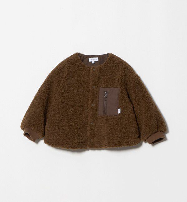 UNITED ARROWS green label relaxing「【スタメンシリーズ】ボア スナップ ブルゾン / キッズ 100cm―160cm」|その他|