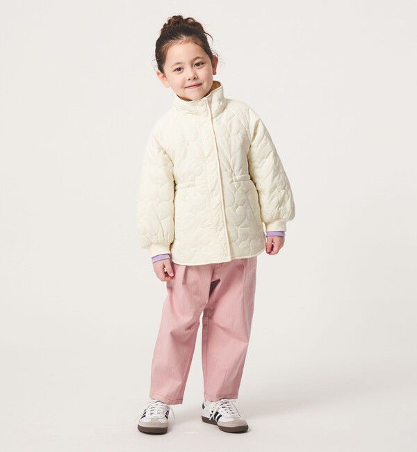UNITED ARROWS green label relaxing「ハート キルトブルゾン / キッズ 100cm―160cm」|その他|