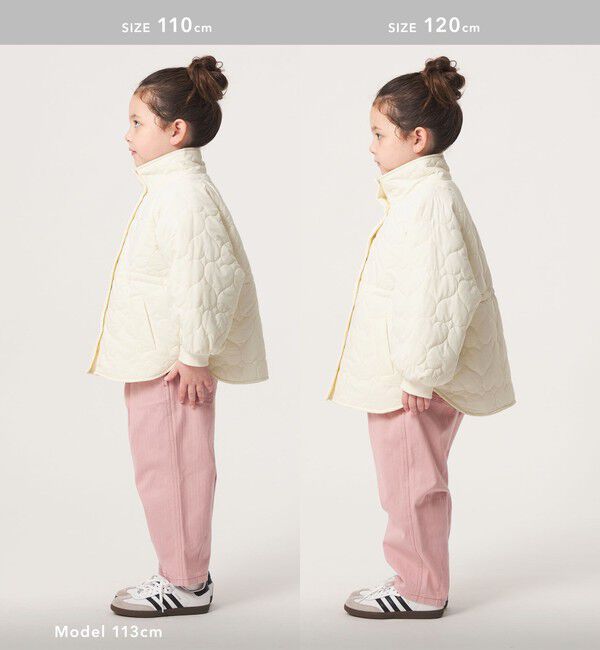UNITED ARROWS green label relaxing「ハート キルトブルゾン / キッズ 100cm―160cm」|その他|