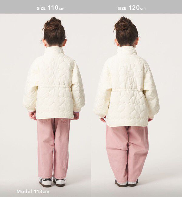 UNITED ARROWS green label relaxing「ハート キルトブルゾン / キッズ 100cm―160cm」|その他|