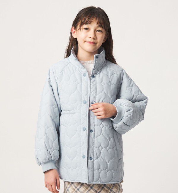 UNITED ARROWS green label relaxing「ハート キルトブルゾン / キッズ 100cm―160cm」|その他|