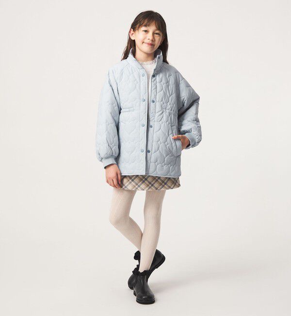 UNITED ARROWS green label relaxing「ハート キルトブルゾン / キッズ 100cm―160cm」|その他|