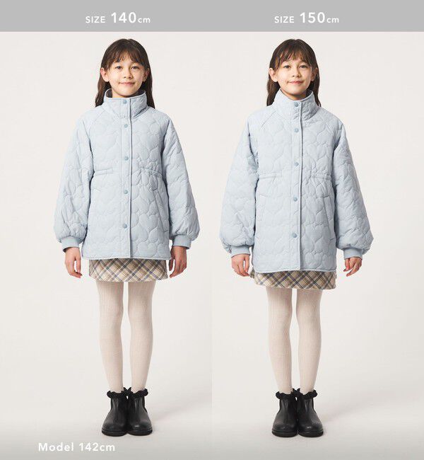 UNITED ARROWS green label relaxing「ハート キルトブルゾン / キッズ 100cm―160cm」|その他|