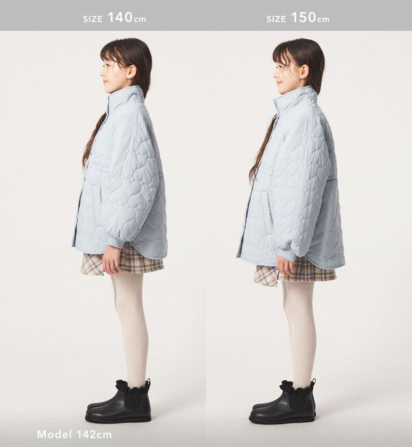 UNITED ARROWS green label relaxing「ハート キルトブルゾン / キッズ 100cm―160cm」|その他|
