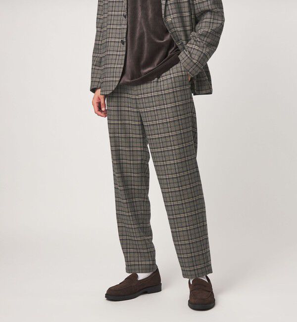 UNITED ARROWS green label relaxing「ウォッシャブル フラノ 1P ユーティリティ パンツ -ストレッチ-」|その他|
