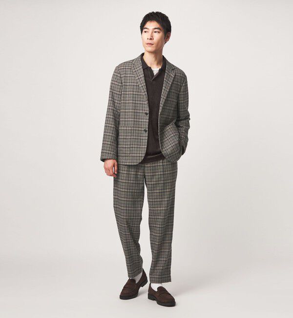 UNITED ARROWS green label relaxing「ウォッシャブル フラノ 1P ユーティリティ パンツ -ストレッチ-」|その他|