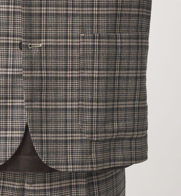 UNITED ARROWS green label relaxing「ウォッシャブル フラノ リラックス ジャケット -ストレッチ-」|テーラードジャケット|