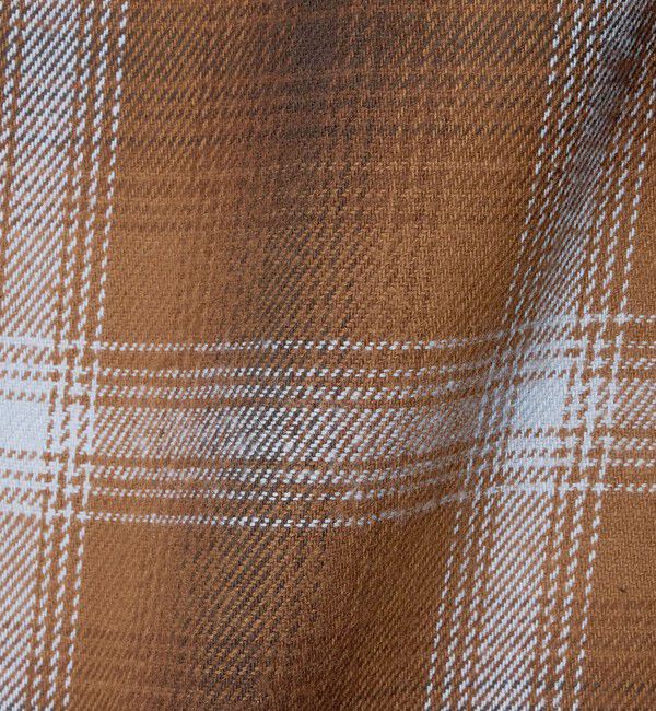 UNITED ARROWS green label relaxing「【別注】＜UNIVERSAL OVERALL＞Vネック チェック カーディガン / キッズ 100cm-130cm」|カーディガン|